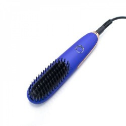 مشط مصفف الشعر الكهربائي من يونايتد-ازرق