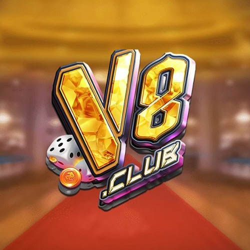 v8 club logo v8 club