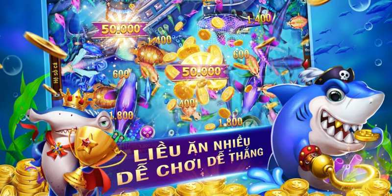 Bắn cá là thể loại game được săn đón tại Loc99